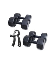 PS SPOR 2 SET DAMBIL = 7 KG X 2 ADET- 10 KG X 2 ADET + AYARLANABİLİR SAYAÇLI EL YAYI