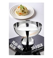 Profesyonel 10 Cm Çapında Pilav Kalıbı - Helva Kalıbı 304 Paslanmaz Çelik 721650