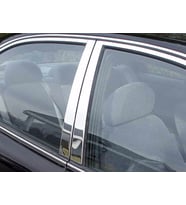 Opel Vectra C Krom Kapı Direği 2002 - 2008 Arası 6 Parça