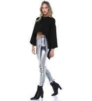 ASİMETRİK SWEATSHIRT   (Siyah)