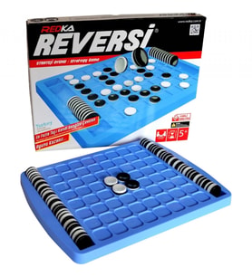 Plastik Reversi Oyunu - Akıl ve Zeka Oyunu - Reversi Oyunu - Redka Reversi Oyunu - Strateji Oyunu