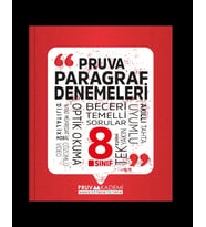 Pruva Akademi Yayıncılık 8.LGS Sınıf Paragraf Denemeleri