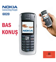 Nokia 6020 Tuşlu Cep Telefonu (Siyah)