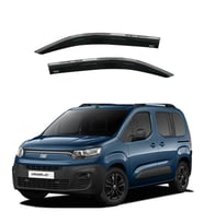 Fiat Doblo Kromlu 2'li Cam Rüzgarlığı Niken 2019+ sonrası uyumlu (Beyaz)