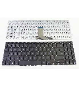 Asus X515jf X515ja X515j X515fa X515f X515ep X515da X515d ile Uyumlu Notebook Klavye - Tuş Takımı / Siyah - TR