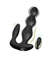 MaxfunWireless Kumandalı Su Geçirmez Titreşimli Lüks  Vibratör (Pembe)