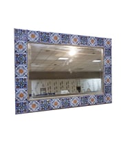 NSP DEKORATİF AYNA 47CM*33CM  DOĞAL SERAMİK MODEL 101