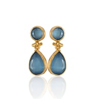 Kadir Jewellery 22 Ayar Altın Kaplama Vintage Küpe -El İşçiliği Ve Hipoalerjenik Küpe