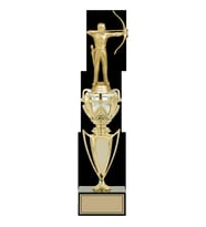 ODAK KUPA - Figürlü Kupalar - Okçu Figürlü Kupalar FG-044 C - 39 cm