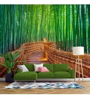 Bambu Ormanı Manzaralı Duvar Kağıdı