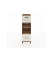 Kronos Dolap 2 Raflı 3 Çekmeceli 44x59x134 Çam-Aytaşı