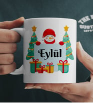 Yılbaşı Temalı İsimli Yılbaşı Kupa