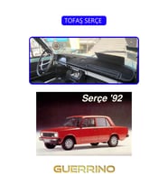 TOFAŞ SERÇE TORPİDO KORUMA HALISI MAVİ KENAR