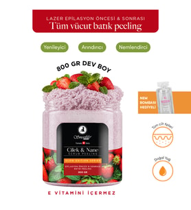Smoothly Çilek & Nane Aromalı Canlandırıcı & Yumuşatıcı El Ayak ve Vücut Bakım Peelingi 800gr