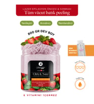 Smoothly Çilek & Nane Aromalı Canlandırıcı & Yumuşatıcı El Ayak ve Vücut Bakım Peelingi 800gr