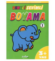 Renkli Sevimli Boyama 1 Pinokyo Yayınları