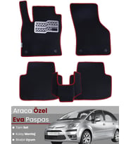 CİTROEN C4 PİCASSO (2006-2012) Uyumlu EVA Paspas Tam Set–Araca Özel,Su Geçirmez,Kolay Montaj