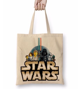 Star Wars 4 Bez Çanta Uzun Saplı