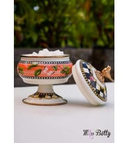 Miss Betty Emaye Ayaklı Şekerlik Paradise MİSS-9381-04 (Siyah - Turuncu)