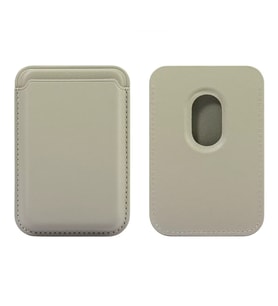 Apple iPhone 12 Mini Uyumlu Zore Cardsafe Kartlık (Gri)