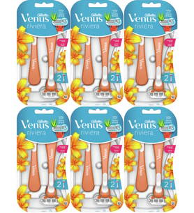 Gillette Venus Riviera Kullan At Kadın Tıraş Bıçağı 12 Li Set (6PK*2)