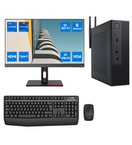 Turbox Mini-120 i5 8400 16GB Ram 256GB M2 NVMe SSD 23.8 inç FHD Lenovo Monitör Kurumsal Ofis Mini PC
