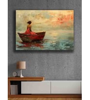 Koç stüdyo Modern tasarım kanvas tablo 50x70 (Çok Renkli)