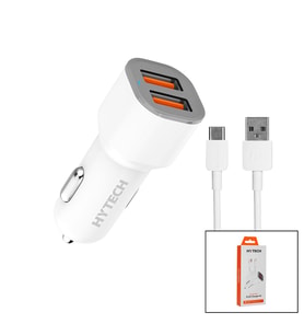 TYPE-C - KABLOLU OTO - ARAÇ ÇAKMAKLIK ŞARJ BAŞLIK SET 15.5W - 1MT KABLO HY-X46 (5668)