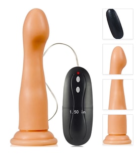 Robins Titreşimli 17 Cm ve Vajinal Realistik Dildo Penis