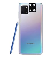 Samsung Galaxy A81 (Note 10 Lite) Kamera Lens Koruyucu Full HD 3D Kamera Camı (Renksiz)