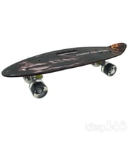 Mulvxurg  Urg02 885 Desenli Orta Boy Işıklı Kaykay 60 Cm (Mulvix)