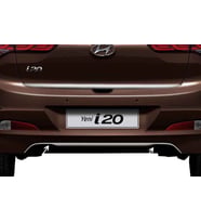 Hyundai İ20 Uyumlu Arka Difüzör Çıtası Krom 2014-2018
