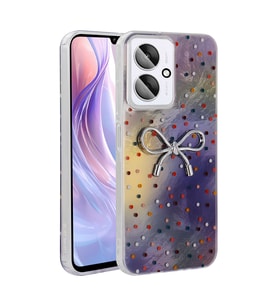Xiaomi Poco C65 Uyumlu Kılıf Kamera Korumalı Figürlü Zore Ponti Silikon Kapak