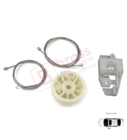 Renault Scenic Grand MK2 JM0/1 2003-2009 4/5 Kapı İçin Elektrikli Ön Sol Kapı Cam Kriko Tamir Seti