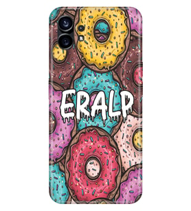 Nothing Phone 1 / 2 Kılıf İsim Yazılı Kişiye Özel Silikon Kapak Model-46 (Çok Renkli)