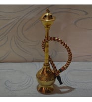PiRİNÇ NARGİLE EV VE OFİS HEDİYESİ DEKORASYON ÜRÜN (Gold)