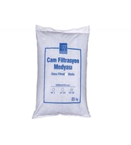 Havuz Kum Filtresi Cam Kumu 0,5-1,20mm (Siyah)
