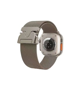 Apple Watch 42mm Milano Metal Kordon - Desert