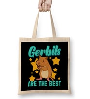 Cute & Funny Gerbils Are The Best Pet Owners Bez Çanta Uzun Saplı
