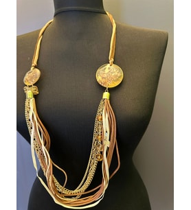 ÖZEL TASARIM ÇOKLU KADIN KOLYE BOY 43