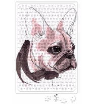Pug Köpek Fransız Bulldog Puzzle 240 Parça Yapboz