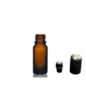 10ml kahverengi cam şişe roll-on şişe, 12 adet, bilye başlıklı şişe, cam şişe, roll-on şişesi, amber şişe