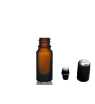 10ml kahverengi cam şişe roll-on şişe, 12 adet, bilye başlıklı şişe, cam şişe, roll-on şişesi, amber şişe