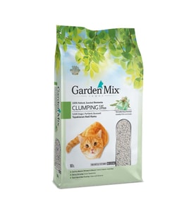 Gardenmix Marsilya Sabun Kokulu Bentonit Kalın Taneli Kedi Kumu 10 Lt (Beyaz)