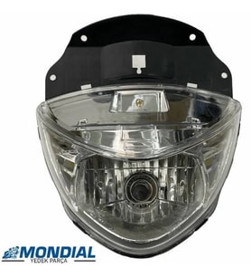 Mondıal Drift L 125 Far Komple Orjinal -Arasmoto (Siyah)
