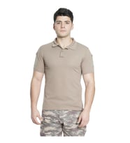 Vogel Collection Günlük Polo Yaka T-Shirt (Bej)