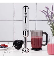 Korkmaz A447-14 Mia Mega Blender Set Vanilya/Krom