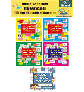 3.Sınıf Eğlenceli Bil Bul ve Kodlama Seti (Karışık)