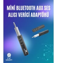 Mini Bluetooth Müzik Alıcısı Ev & Araç Stereo Sistemlerine Kablosuz Bağlantı