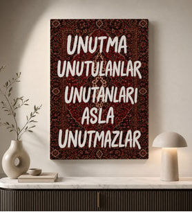 BK Gift Vintage Klasik Sanat Esprili Sözlü Dekoratif Kanvas Tablo - 39